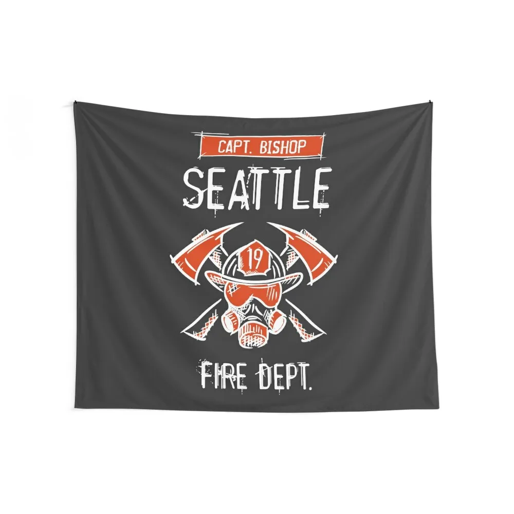 Station 19. Captain CAPT. Maya Bishop. Seattle Firefighters, Fire Department. Tapestry Room Decor Bedroom Decorations Tapestry