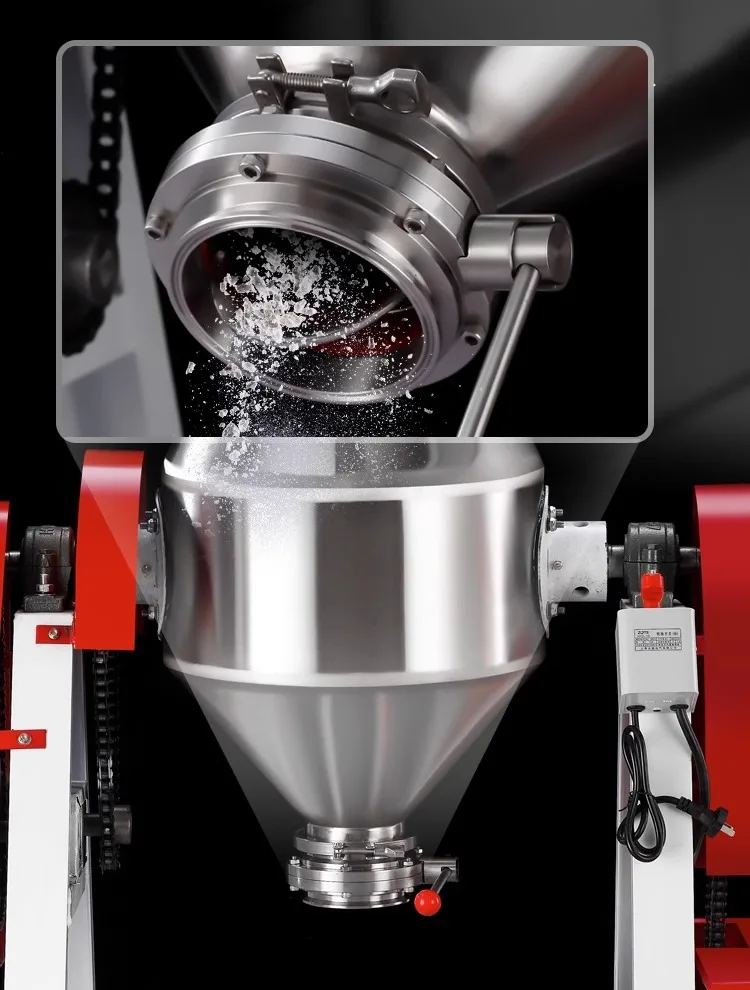 Stainless Steel Small Commercial Mixer Powder Seasoning Granule Mixer