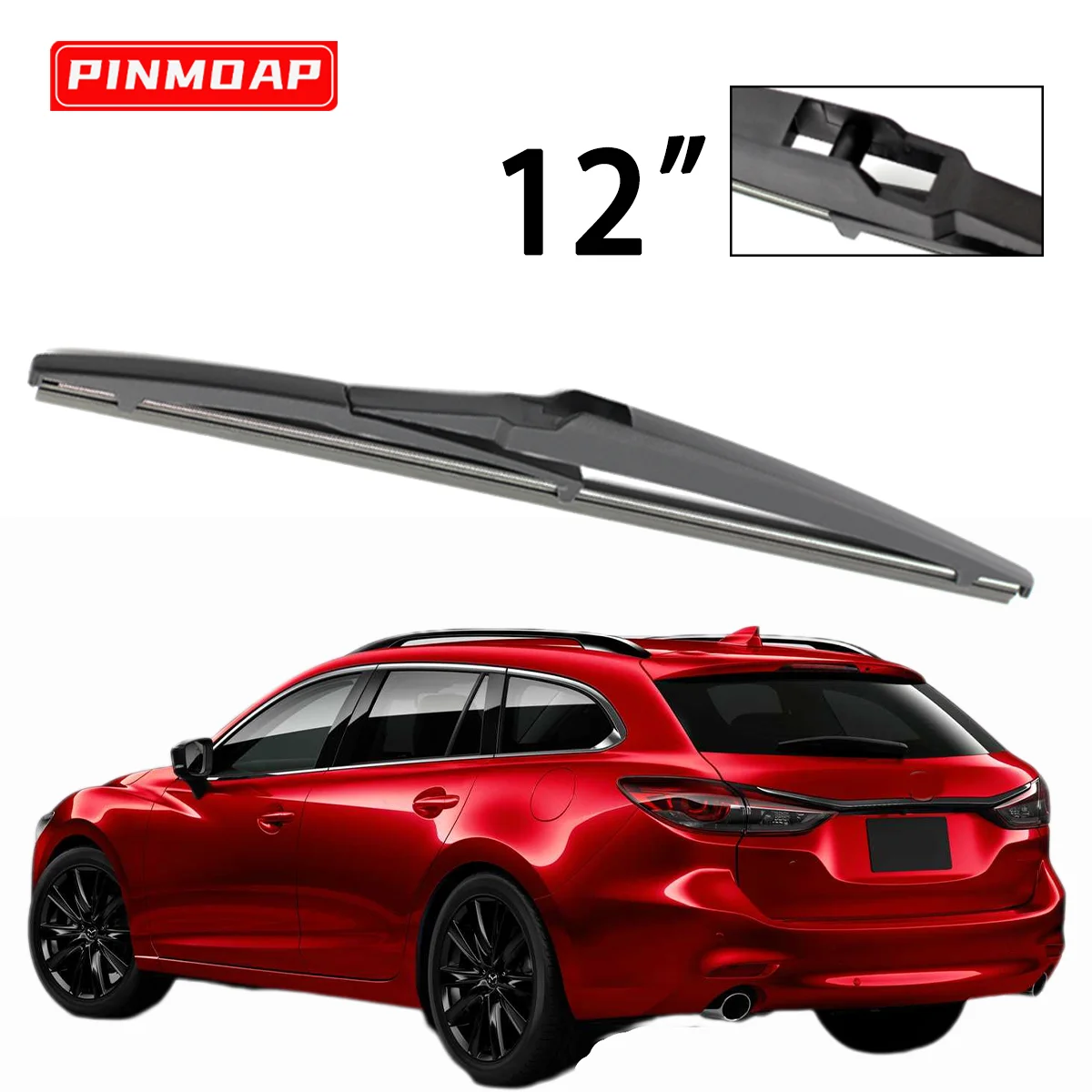 1 Stück 12-Zoll-Heckwischerblatt für Mazda 6 GJ1 GL Wagon MK3 2012-2023, Heckscheibenwischerblatt, Autozubehör ﻿ ﻿