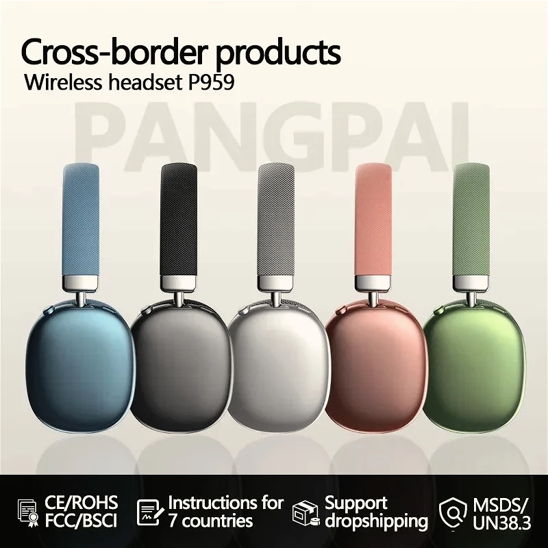 2025 جديد CEKACA P959 سماعات لاسلكية مثبتة تدعم فتحة للبطاقات هواتف متوافقة 5.3 ملحقات سماعات الأذن #1