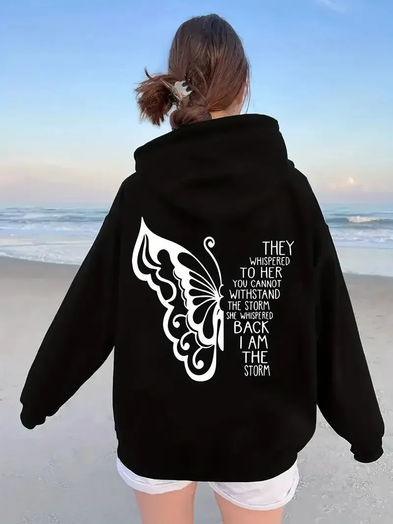 

Осенне-зимняя хлопковая толстовка с мультяшным буквенным графическим принтом для мужчин и женщин, модный бренд для уличных спортивных тренировок на открытом воздухе