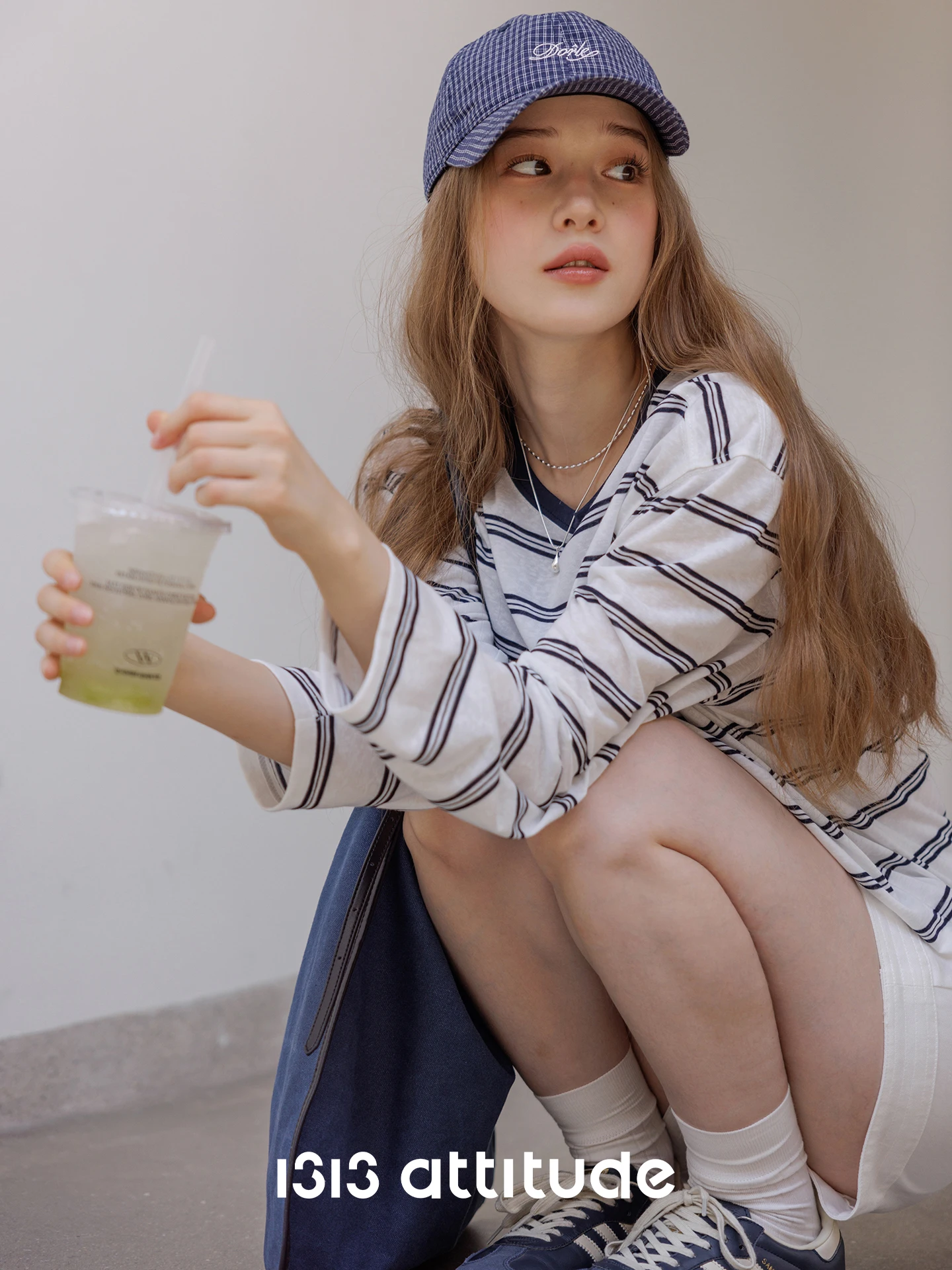 

Linen Blend Summer Long Sve T-irt Women's Loose Fit Breathable Lightweight Stripe Pattern round Ne Casual Sle Top