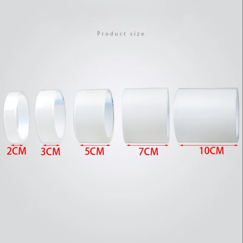 3-10M Car Anti-collision Strip Nano Tape Scratch Resistant Car Door Threshold Transparent Film Door Edge Protection Car Sticker