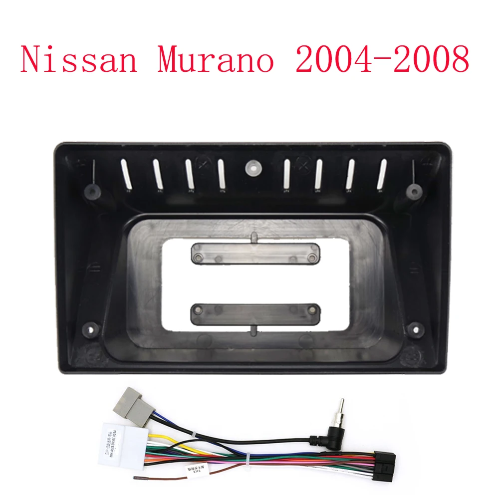 

2 DIN 9 Inch Car Frame Fascia Adapter Android Radio Audio Dash Fitting Panel Kit For Nissan Murano 2004-2008