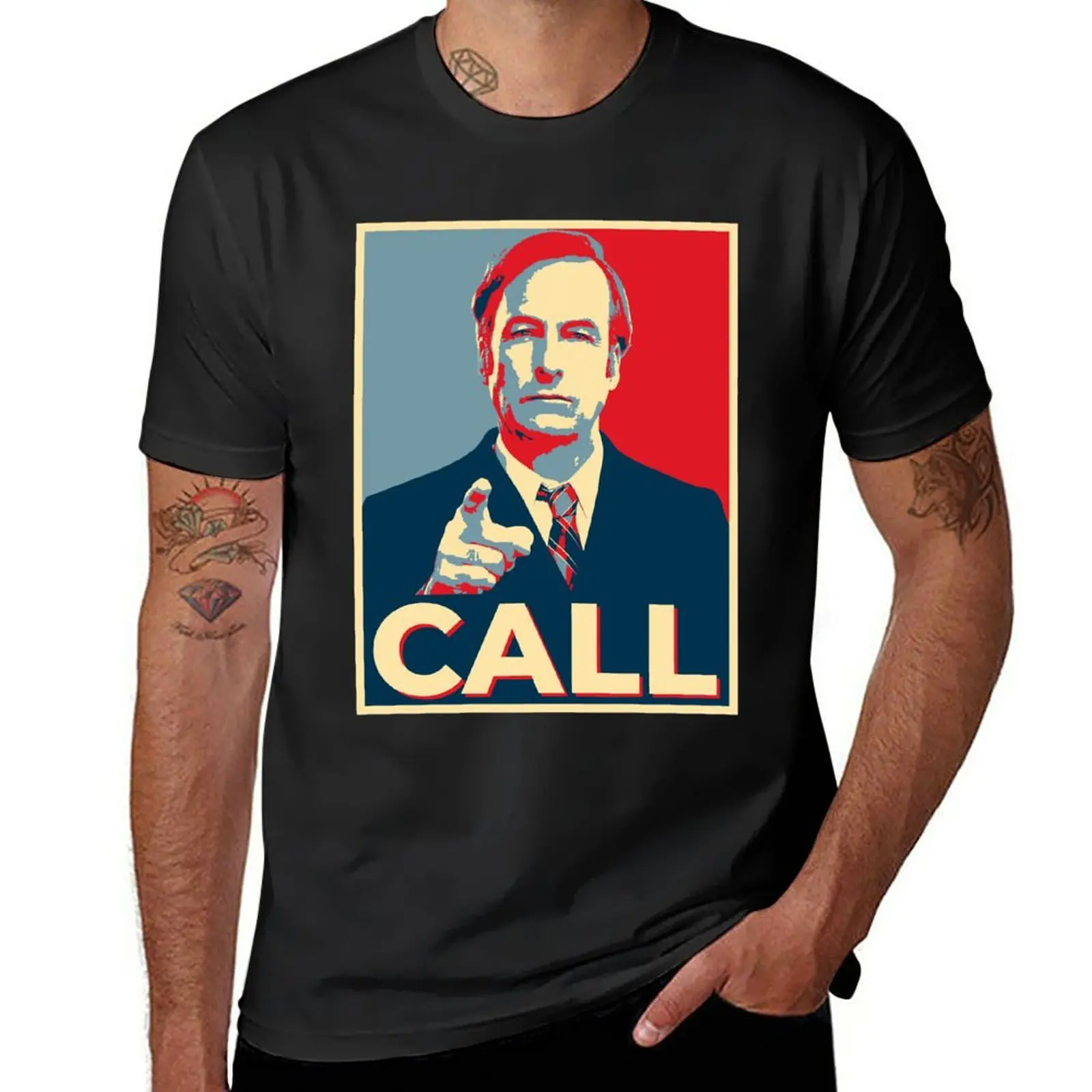 

New Saul Goodman Better Call Saul Pop Art T-Shirt plus size tops quick drying t-shirt mens clothes