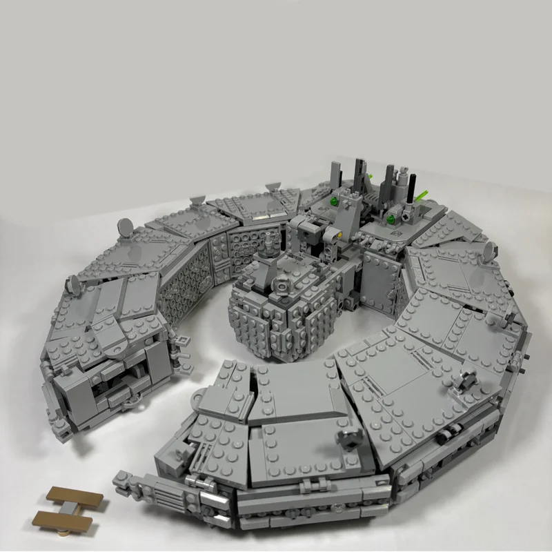 1469 Uds. MOC construcción alternativa Lucrehulk clase estrella modelo juguete de construcción bloques construcción regalo de Navidad montar ladrillo DIY niños