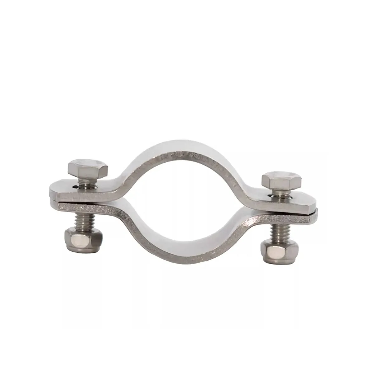 304 Stainless Steel Hose Clamp Thickened Pipe Clamp Fixing Bracket for Pipeline Utility Pole