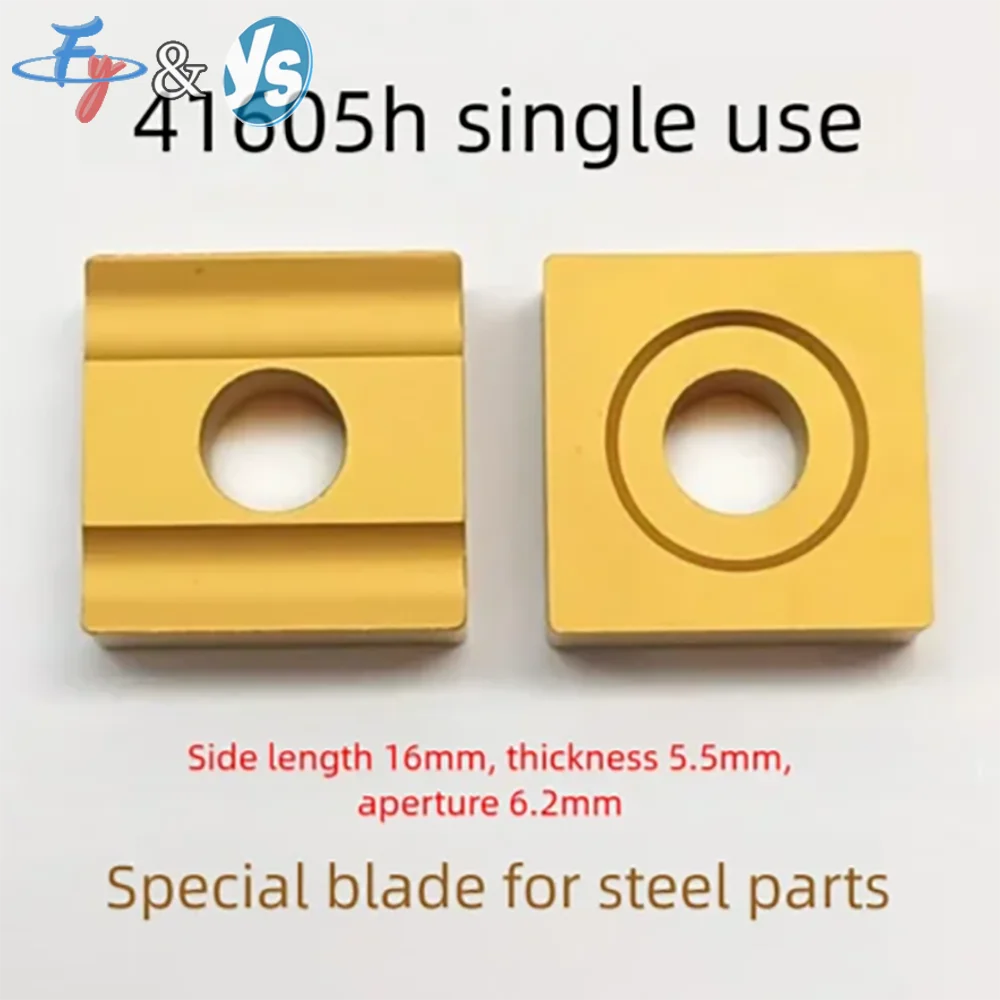 45° External Turning Tool Holder for Lathe, Fits 41605H Carbide Insert, Facing & Chamfering Tool