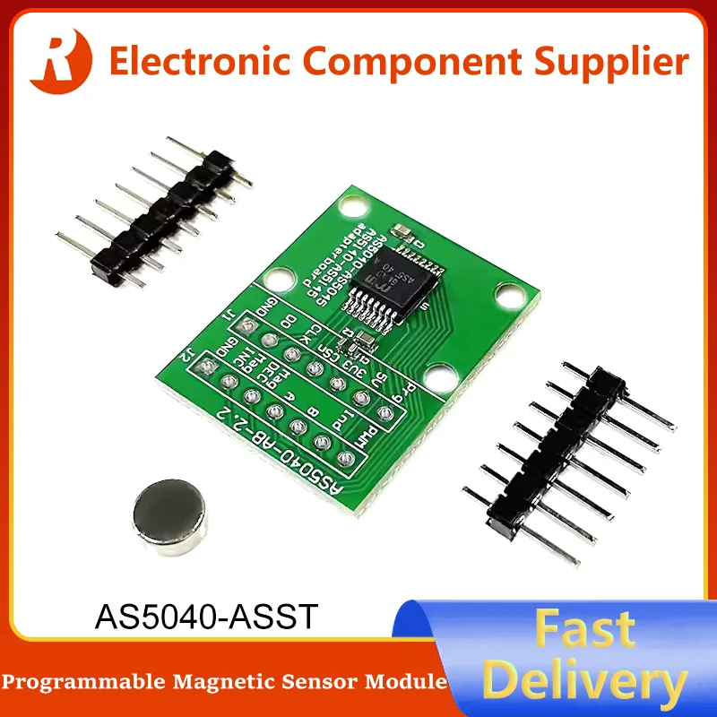 Brand New AS5040-ASST AS5040 Programmable Contactless Magnetic Rotary Encoder Sensor Module Replaces Optical Encoder for arduino