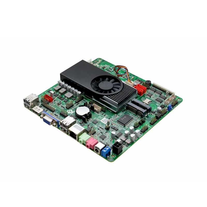 Imagem -04 - Placa-mãe Embutida Industrial Mini Itx Intel Core I53317u com Lvds com Suporte xp w7 w8 W10