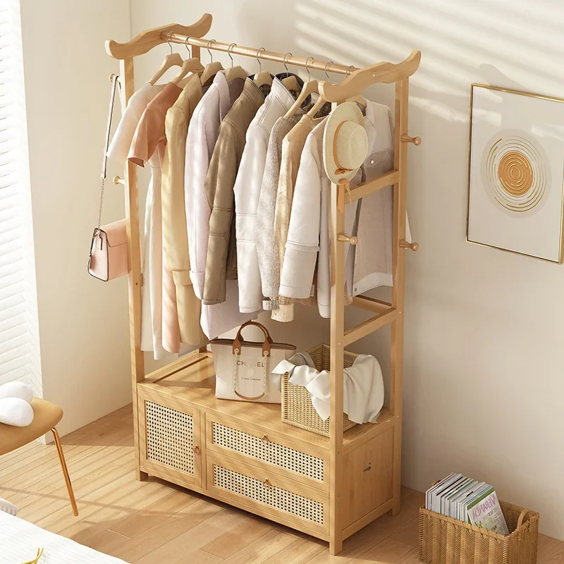 Bedroom Cabinets Clothes Hanger Corner Racks Salon Space Saving Standing Hanger Modern Burro Ropa Perchero Hallway Furniture