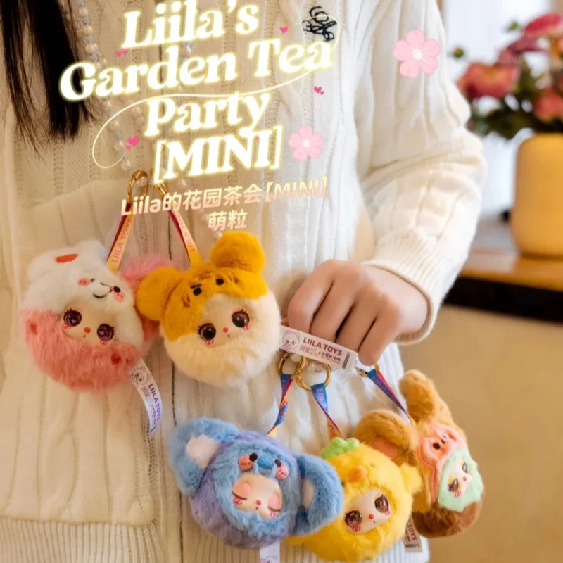 

Baby Three Lilia'S Garden Tea Party Mini Cute Vinyl Plush Blind Box Keychain Valentine'S Day Girlfriend Mystery Boxes Gift