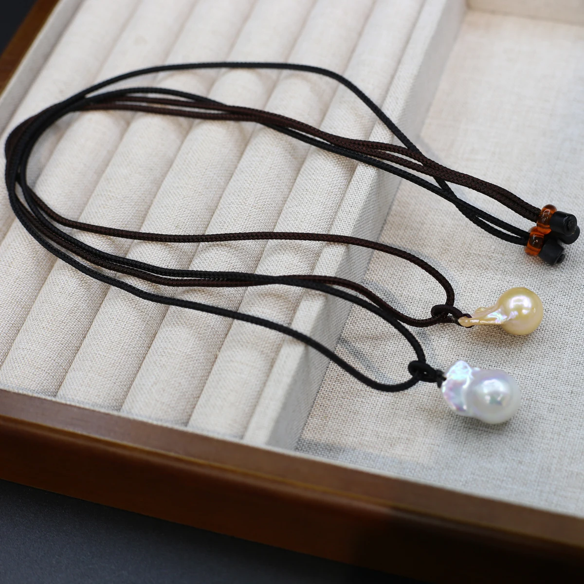 

Baroque Pearl Necklace Natural Freshwater Pearl Baroque Pendant 12-20mm For Elegant Women Girls Birthday Gift Length 67cm