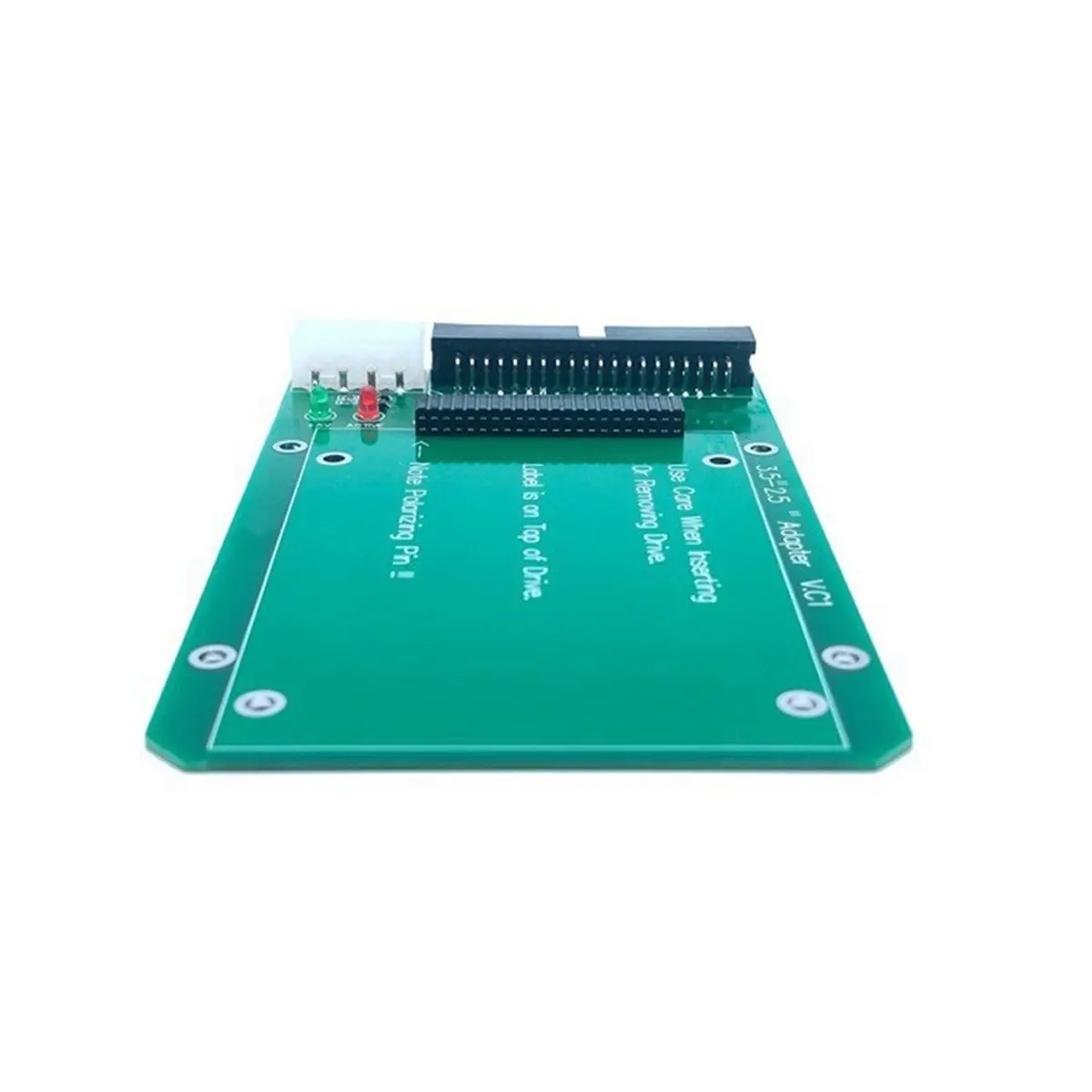 NEW FACTORY~IDE 2.5 to 3.5 Inch Laptop Hard Drive Converter Adapter 2.5 to 3.5 Adapter IDE 44pin Female to 40pin Male SSD Conver