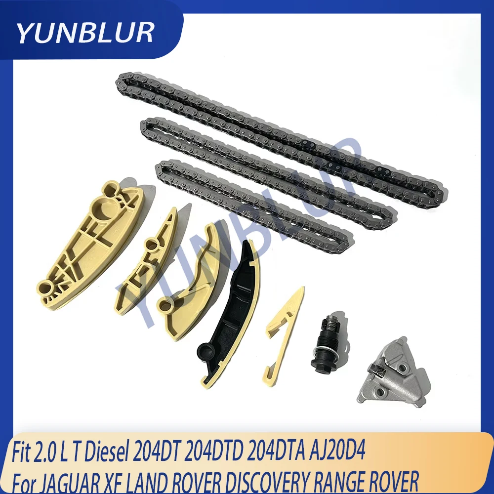 

Engine Part Timing Chain Kit Set Fit 2.0 L T Diesel 204DT 204DTD 204DTA AJ20D4 For JAGUAR XF LAND ROVER DISCOVERY RANGE ROVER