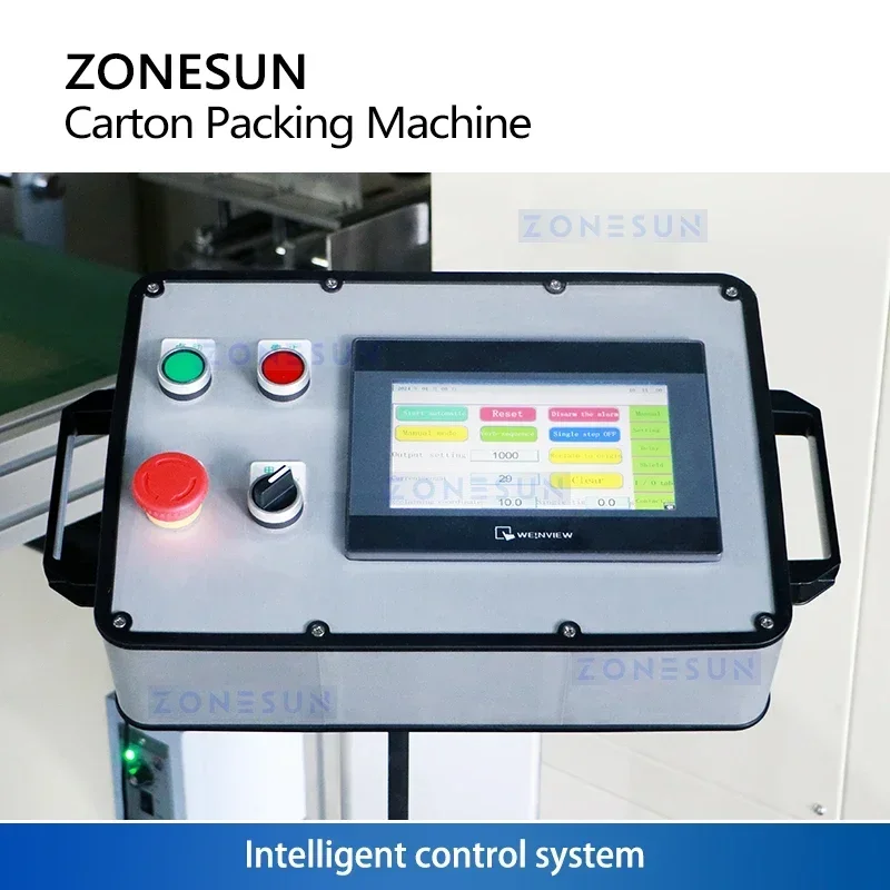 ZONESUN ZS-BFM2 Piegatrice per cartone automatizzata per scatole di cartone ondulato Linea di imballaggio per formatura rapida