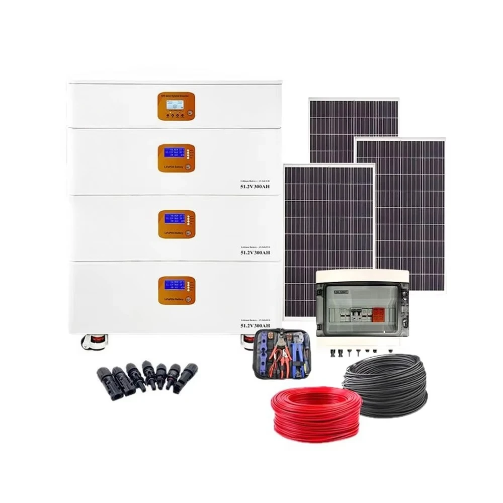 Solar Home Energy Storage System 10-20Kw LiFePO4 Stackable Hybrid Complete Set