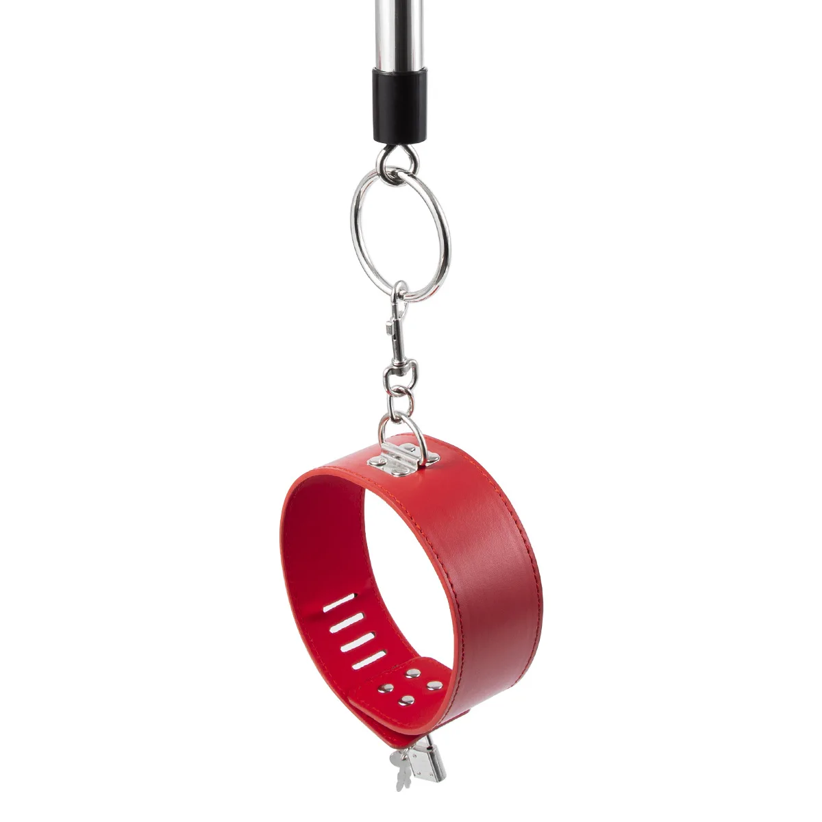 BDSM مجموعة أصفاد من SM صنم الفولاذ المقاوم للصدأ تمديد مفرشة بار الكبار زوجين الرقيق تسخير لساق الكفة الرقبة ضبط النفس عدة #5