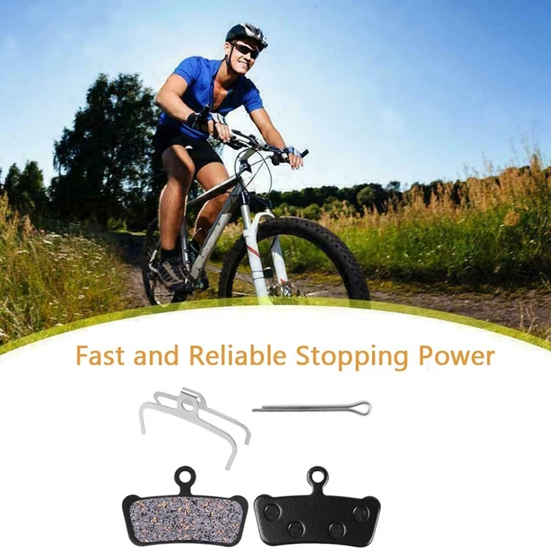 4 Pairs Bicycle Brake Pads,Brake Pads Mountain Bikes,Bike Disc Brake Pads For Avid XO XX Elixir 7 9 Trail Guide Series