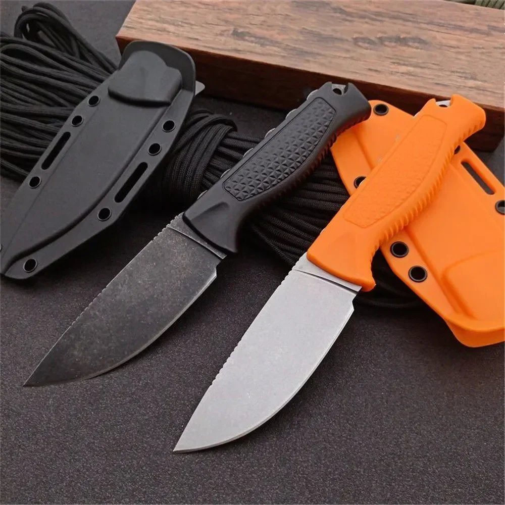 BM 15006 3.54'' CPM-S30V Blade Survival Tactical Straight Knives Pocket Cleaver Knife Multifunctional Hunter Fixed Blade Knife