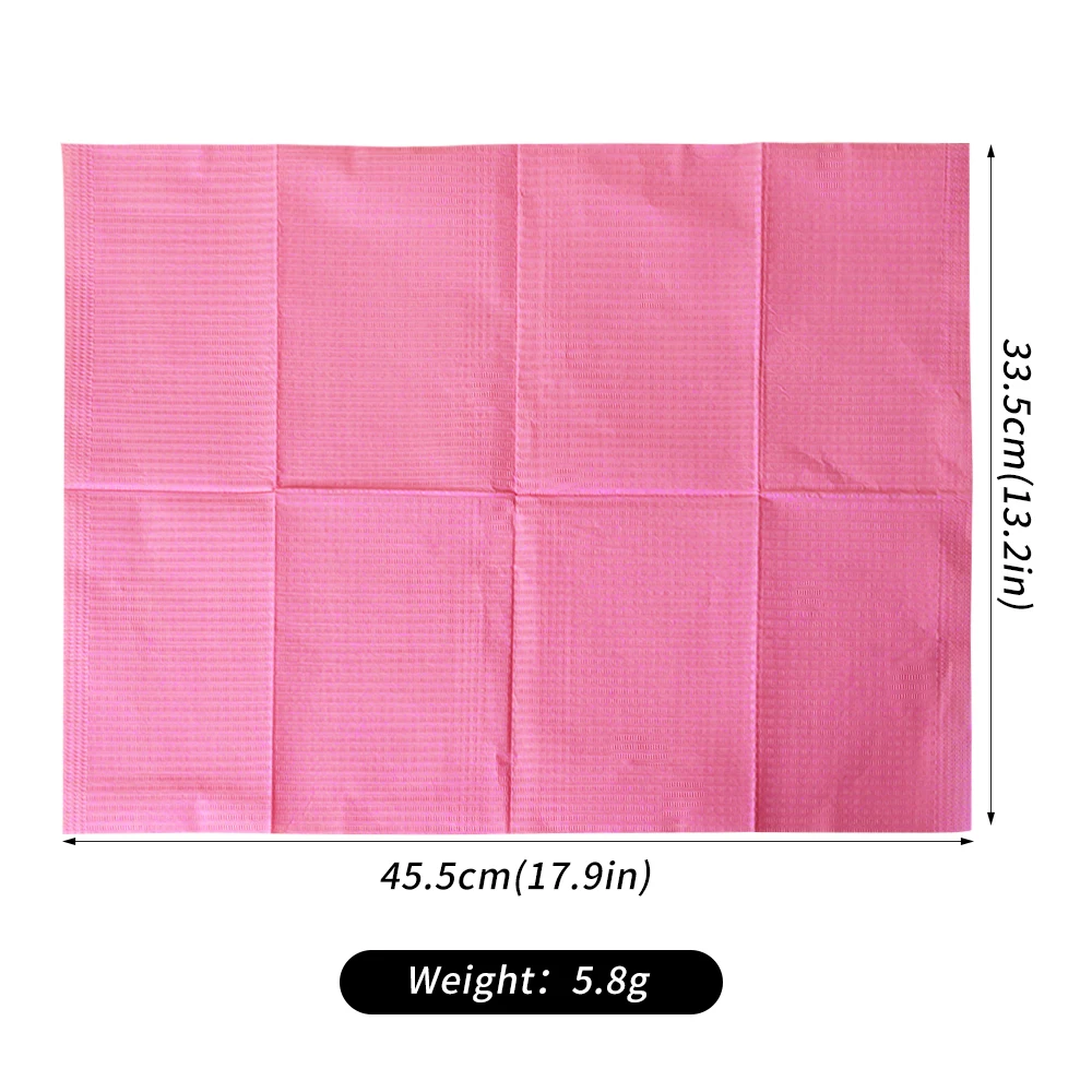 Toallas desechables para mesa de uñas, manteles impermeables para salón de uñas, 45x33cm, almohadillas de limpieza de esmalte de Gel, servilletas de papel para uñas, 20 piezas