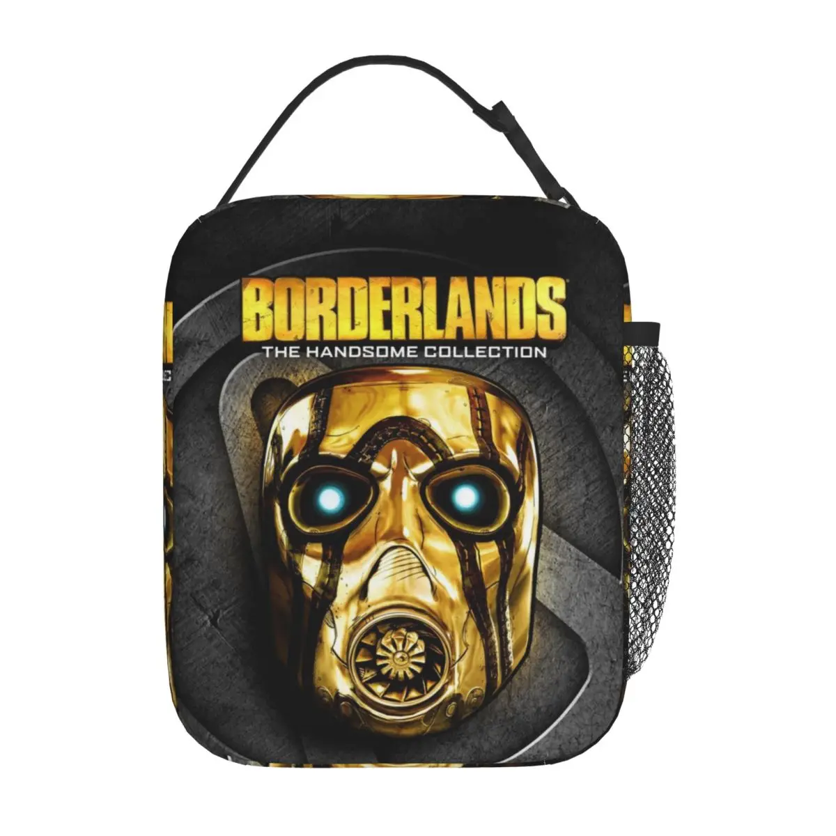 เกมบอร์เดอร์แลนด์ 4 กระเป๋าใส่อาหารกลางวันแบบหุ้มฉนวน ภาชนะบรรจุอาหาร กล่องอาหารกลางวันแบบเก็บความเย็นแบบพกพาสำหรับปิกนิก