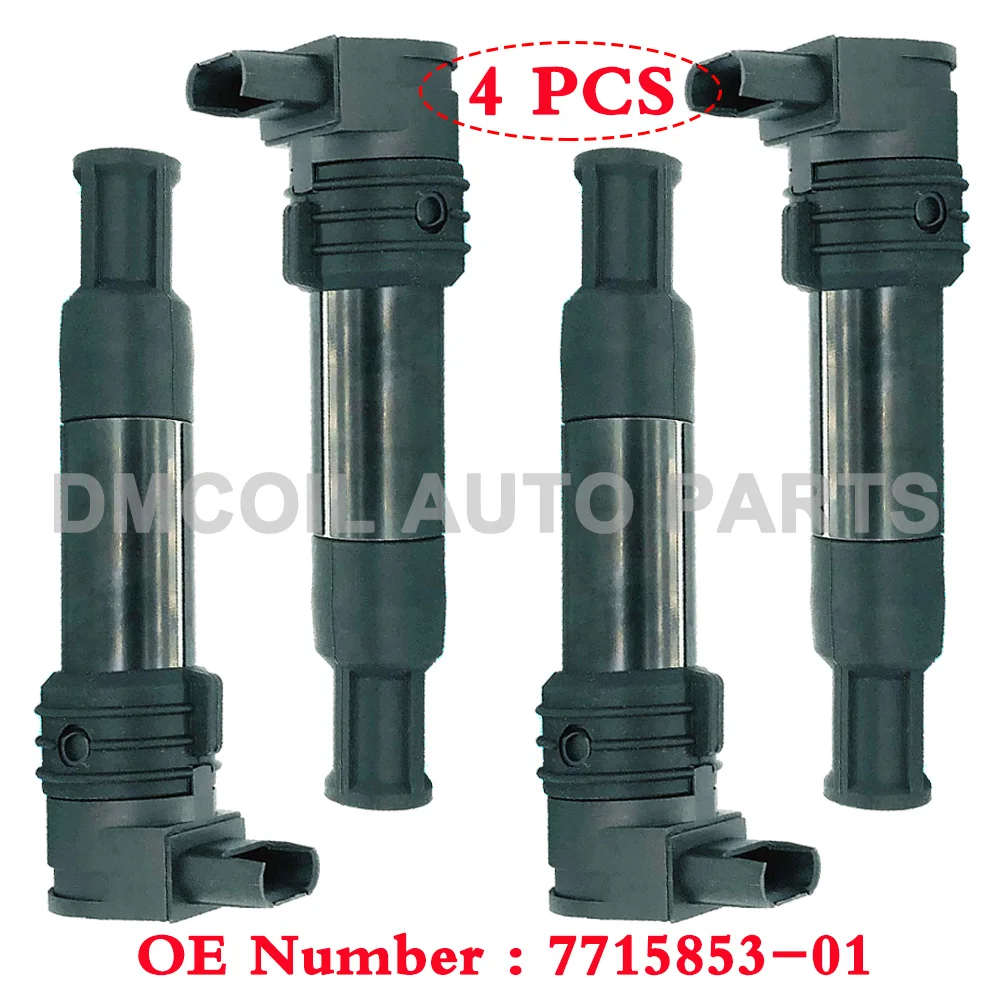 

4PCS IGNITION COIL FOR BMW MOTORCYCLE HP 2 1000 R900 RT R1100 S R1150 GS R RS RT R1200 GS R RT S ST 98-14 7715853-01 12137671896