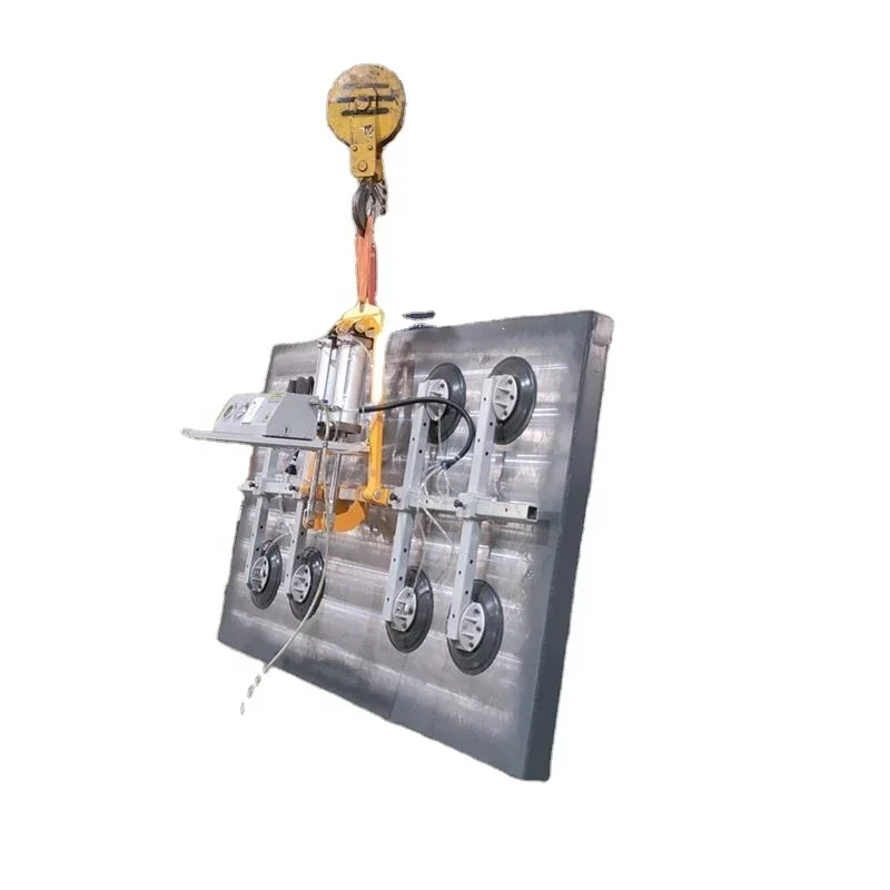 800kgs Granite Stone Slab Lifting Equipment-Vacuum Suction Cup Lifter for Stone Work