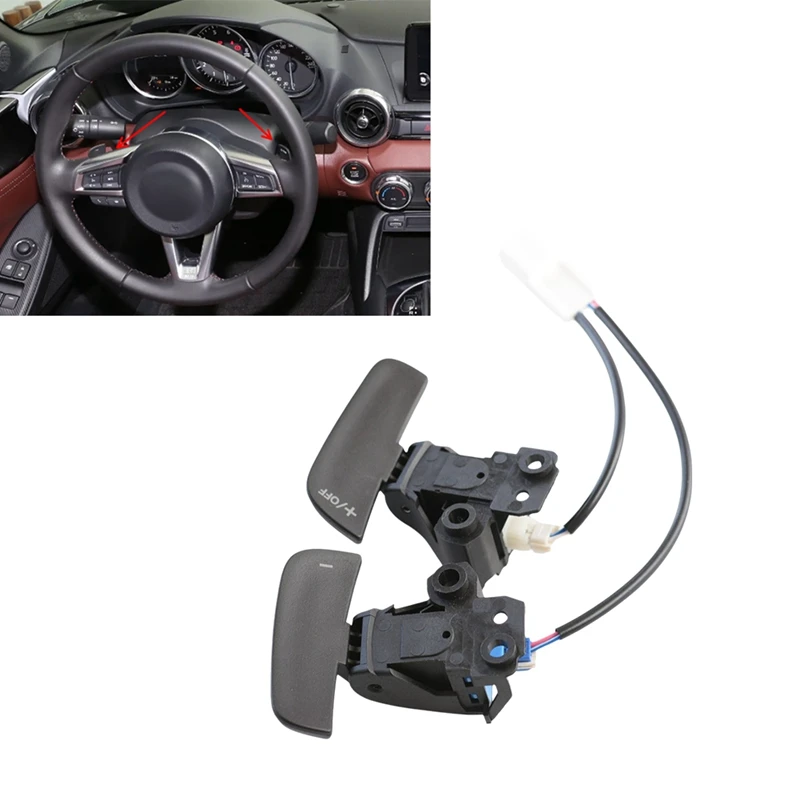 

Car Steering Wheel Shift Paddle Shifter Assembly For Mazda 3 2014-2024 Mazda CX-3 CX-5 CX-9 Shift Paddle