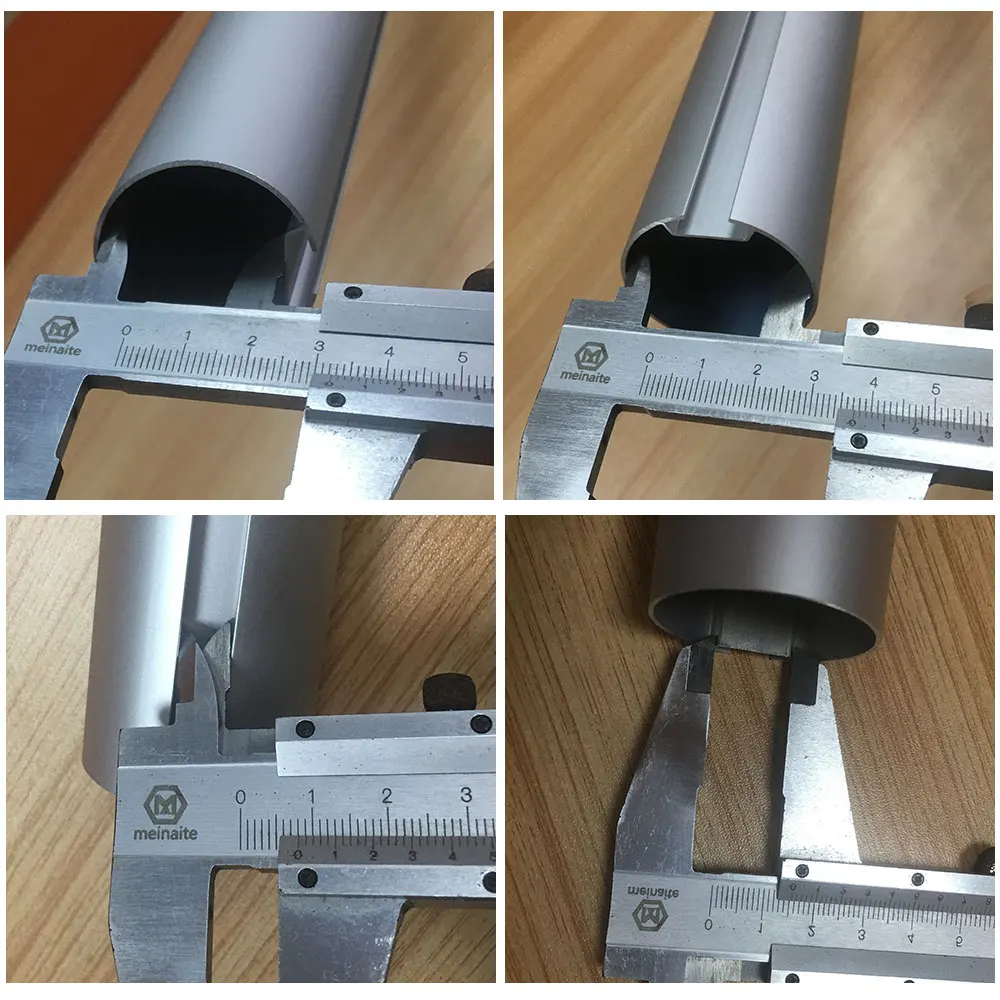 Lifelibero-Tube en V à Encoche d\'Aluminium de 38mm, Universel, Personnalisé, pour Moteur, Rideaux à Roulettes, Smart Life