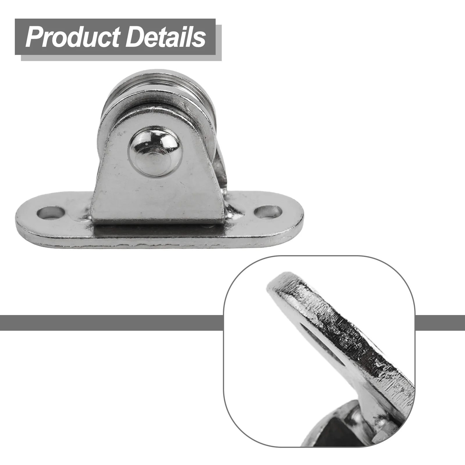 2Pcs Groove Wheel P… - image