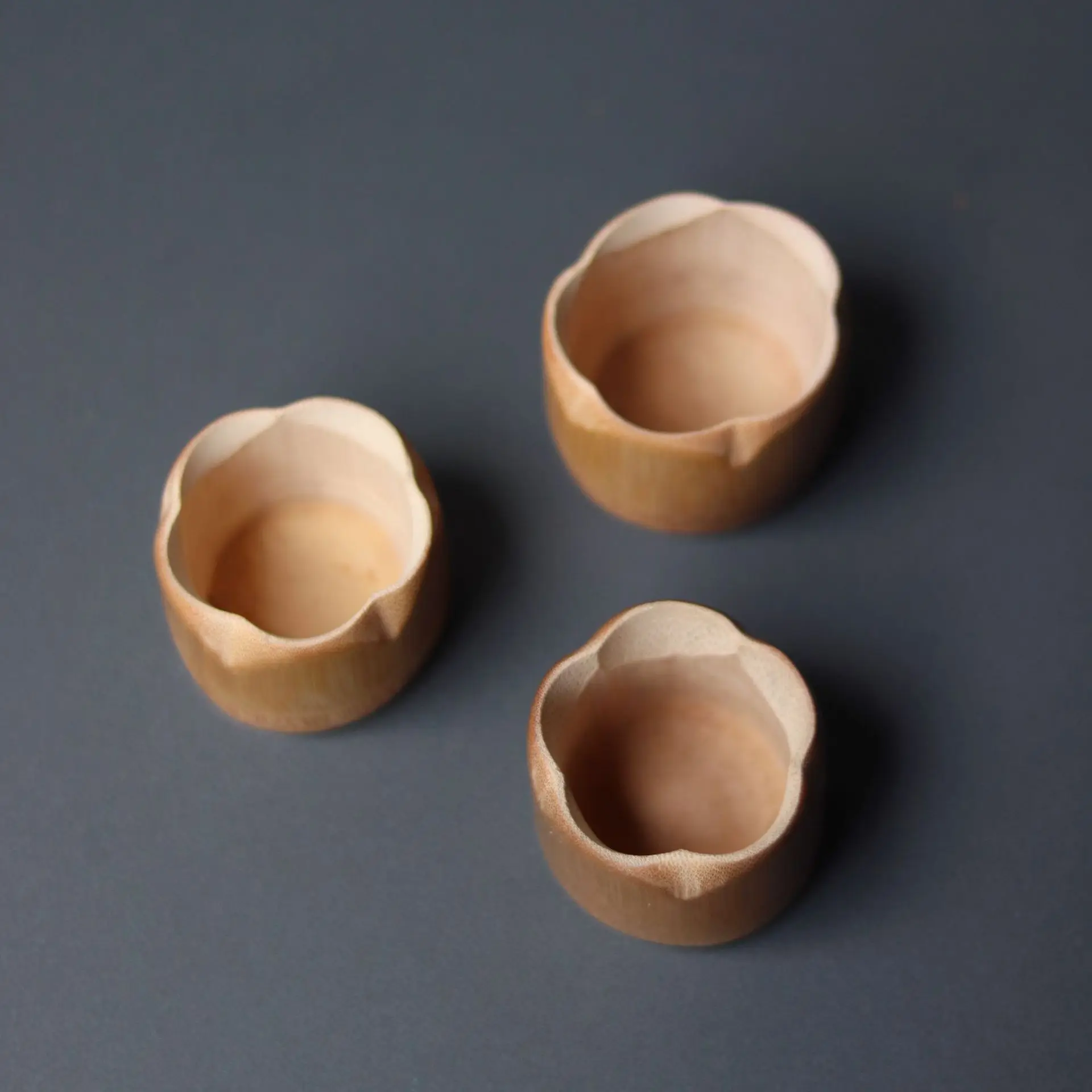 

New handmade polished bamboo node cup, Kung Fu tea art tea ceremony small mouth cup, Chinese bamboo handicraft tea cup