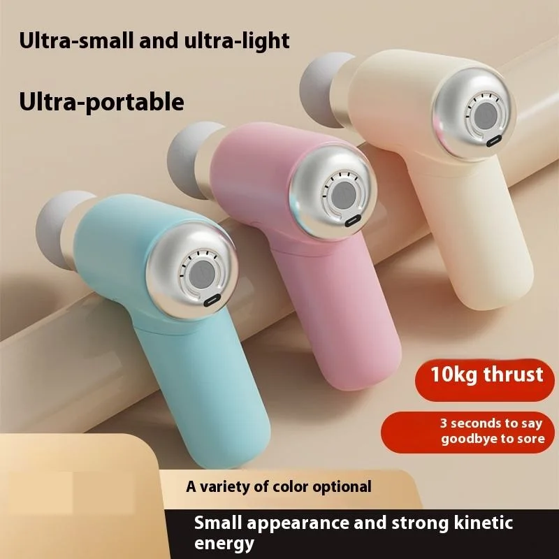 

Mini Portable Massage Gun, Electric Impact Fitness Fascia Gun, Handheld Massager, for Muscle Relaxation and Neck Massage