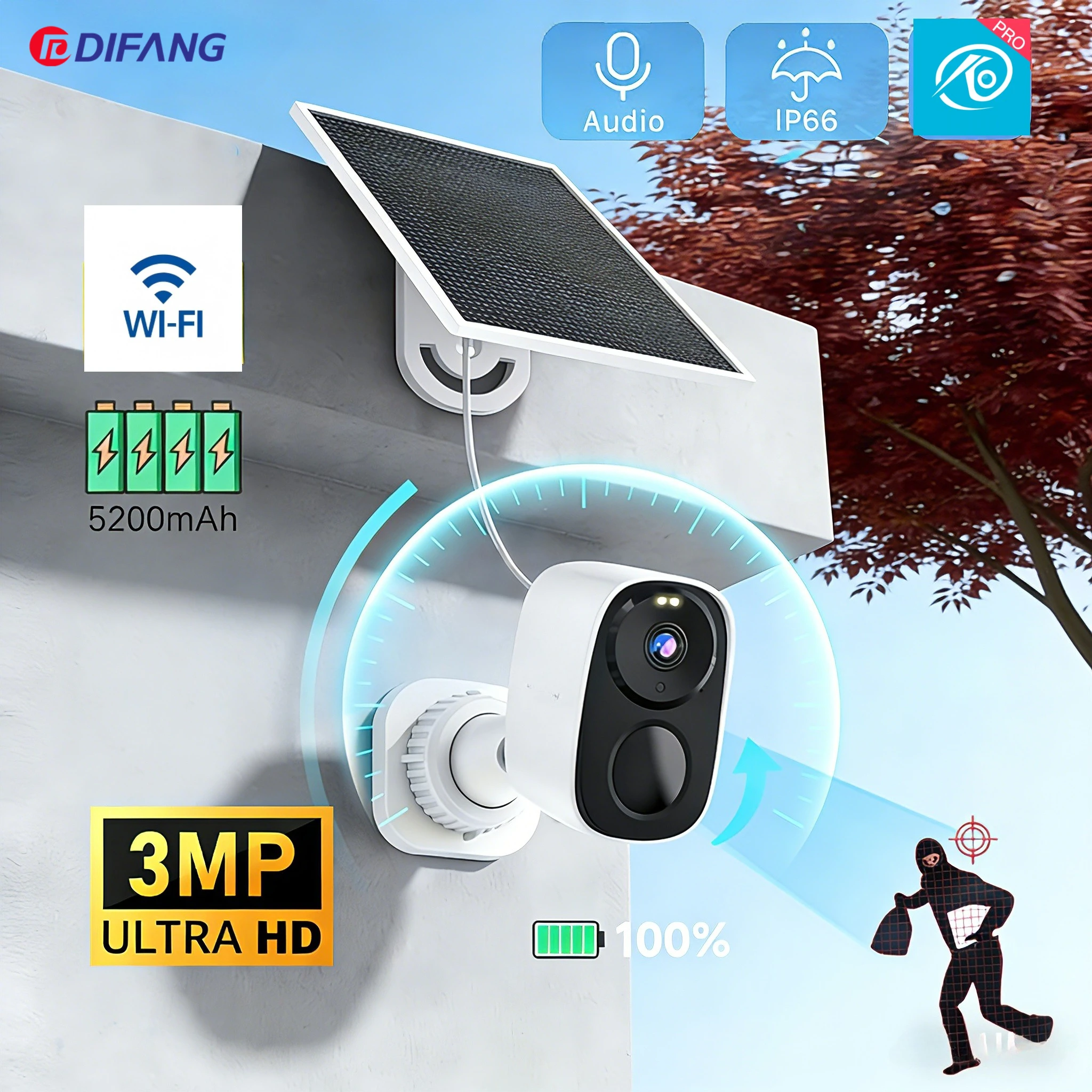 Mini Solar Wifi Cam…