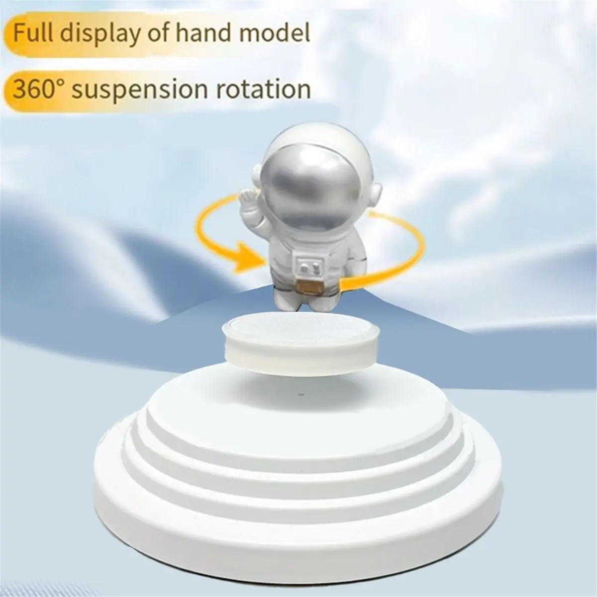 360 ° دوران المغناطيسي الإرتفاع عرض موقف لعبة مجوهرات عرض موقف العائمة عرض موقف الاتحاد الأوروبي التوصيل #2