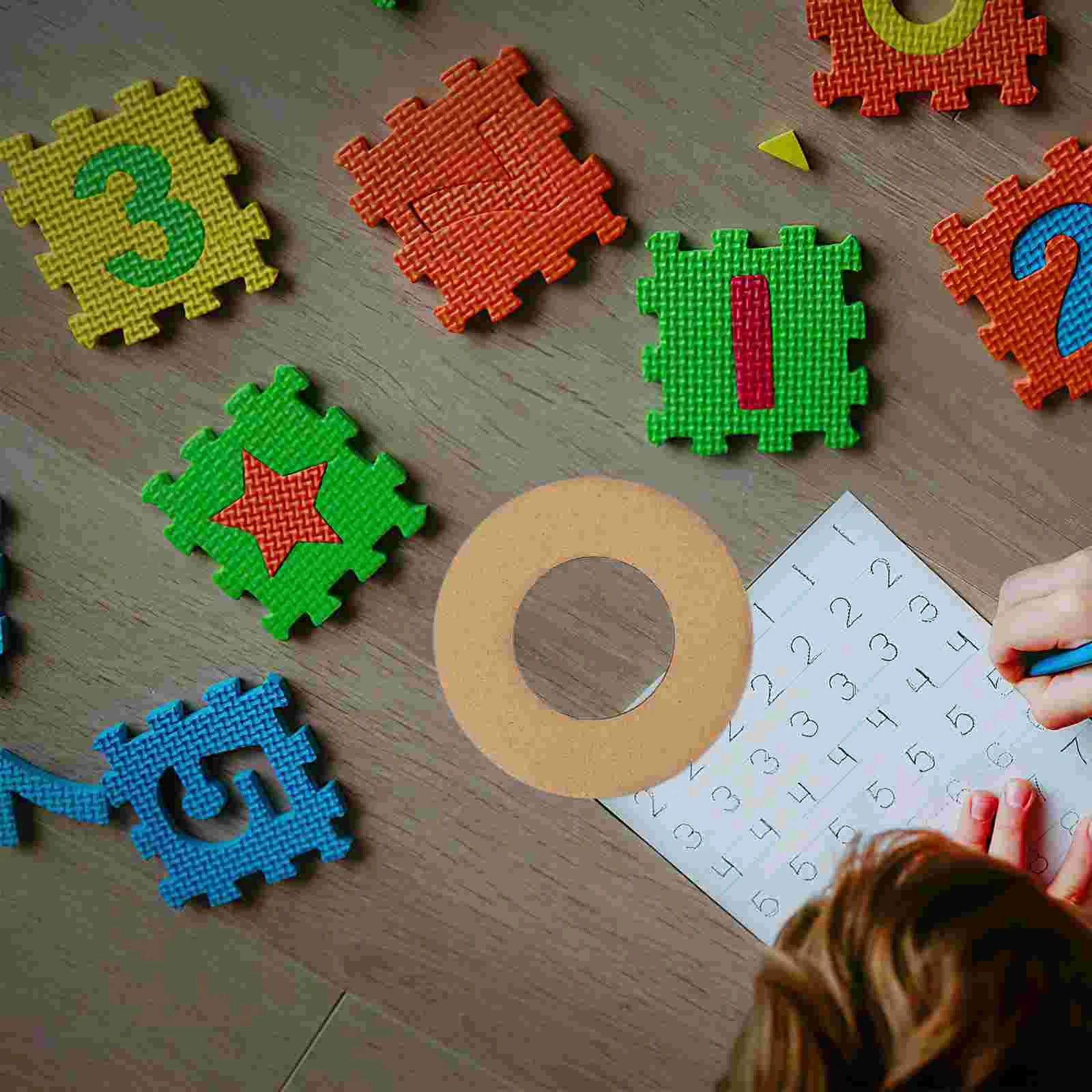 11 Pcs Cardboard Garland Wedding Decor Wreath Round Frame Rings Making Paper Form Rack Large Child Backdrop Stand