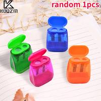 Children's Dual Hole Pencil Sharpener Handheld For Kid Exquisite Pencil Sharpener For School Office