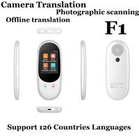2.4 INCH Touchscreen F1 Translator Camera Bluetooth Portable Smart Voice Offline+Photo Scanning Translation WIFI