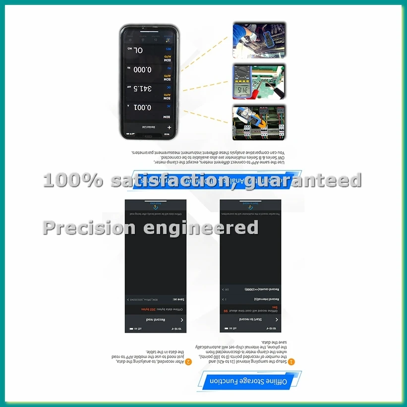 multimetre-a-pince-bluetooth-cm2100b-100a-600v-20000-points-true-rms-avec-mesure-de-capacite-resistance-et-diode-tces