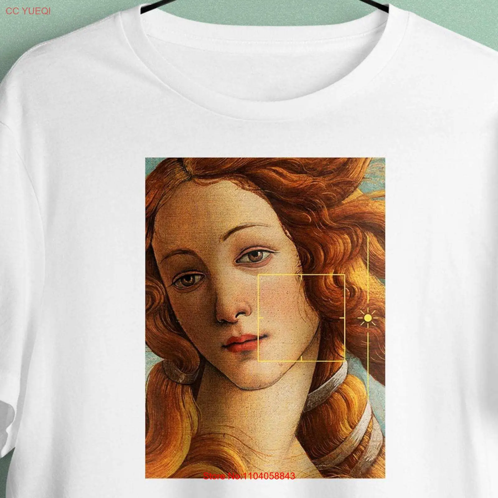 The Birth of Venus Unisex T-Shirt, Botticelli Shirt, Renaissance Shirt, Aestheti