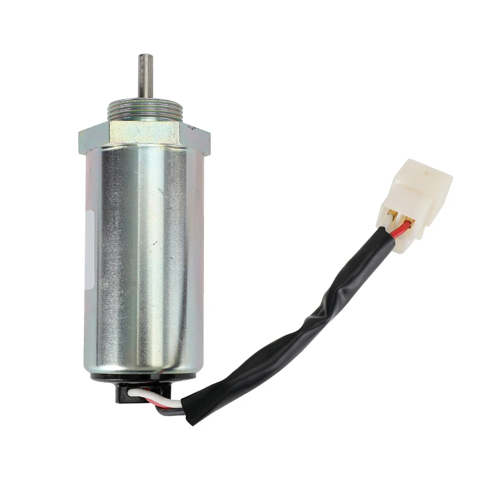 12V Fuel Shut Solenoid Valve 897329-5680 For Isuzu Engine 3LD1 3LD2 4LE1 For Excavator EX50U EX55 ZX55UR Auto Part