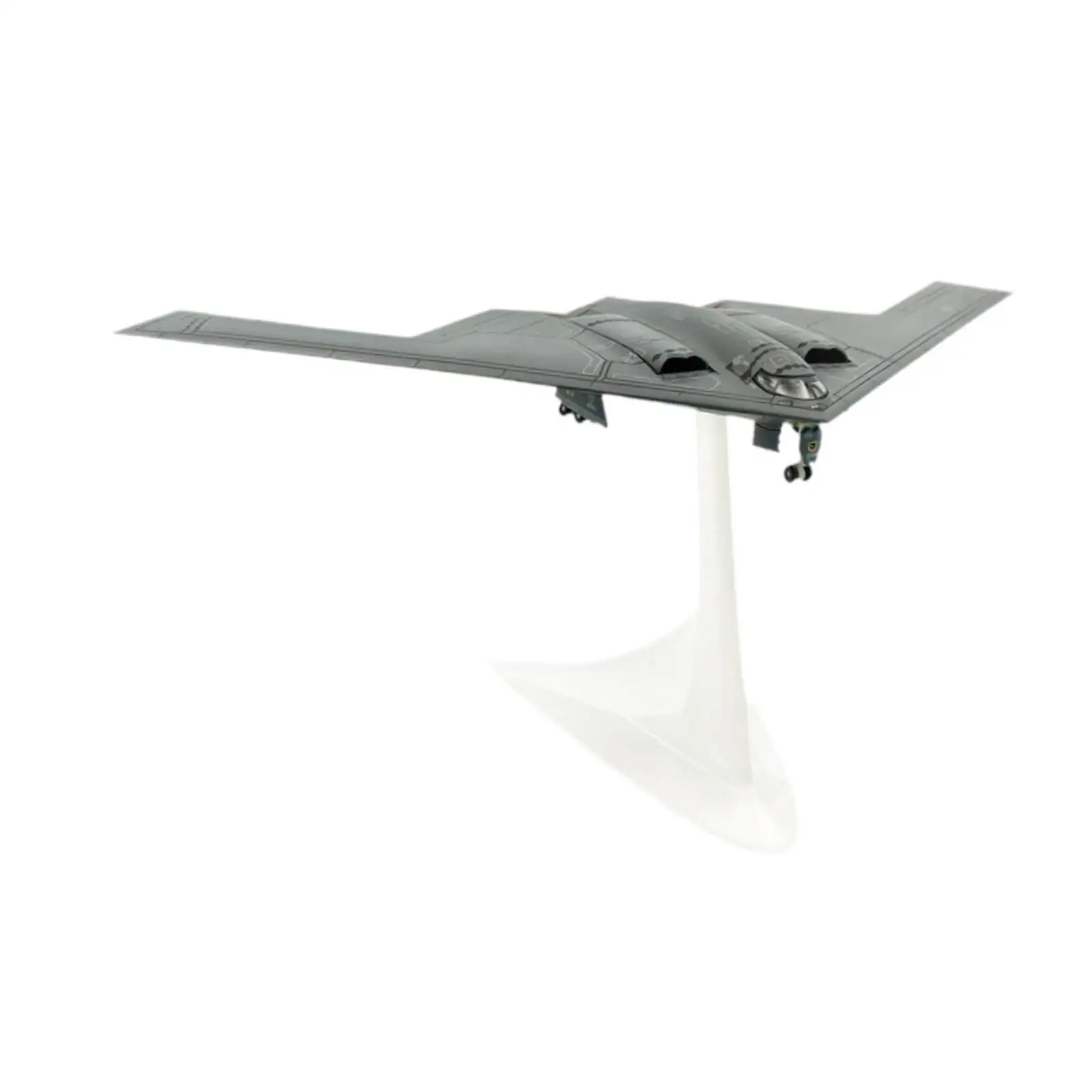 1/200 B-2A Bomber Tabletop Decor Collection Fighter for Shelf Bar Home