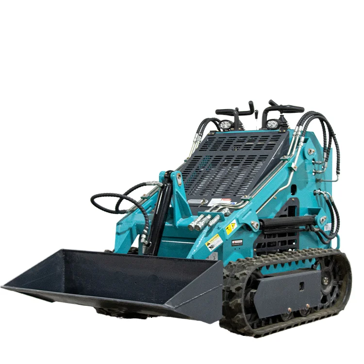 

Small Loader With 360-degree Steering Operation Reliable Small Hydraulic Wheel Crawler Loader