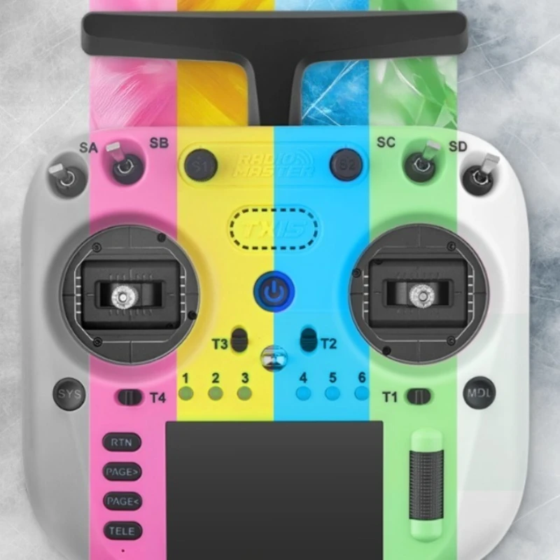 

Radiomaster TX15 3.5inch Color Screen ELRS OpenTX/EdgeTX Hall Gimbal RC Transmitter V5.0 in Stock Built-in Gyro Microphone