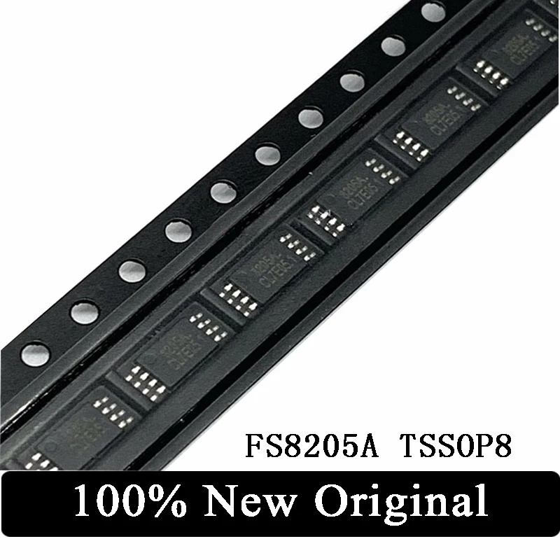 10Pcs 100% New Original FS8205A 8205A SMD TSSOP8 lithium battery protection IC Chip In Stock