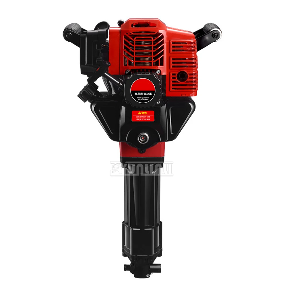 2/4-stroke Gasoline Pickaxe Tree Transplant Electric Pick Trenching/root cutting Portable Crushing Tools Stone Crusher