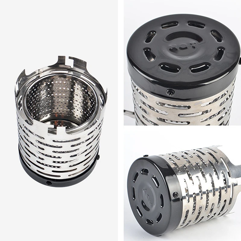 1PC Outdoor Mini Heating Cover Stove Portable Camping Tent Heater Stainless Steel Winter Warm Equipment