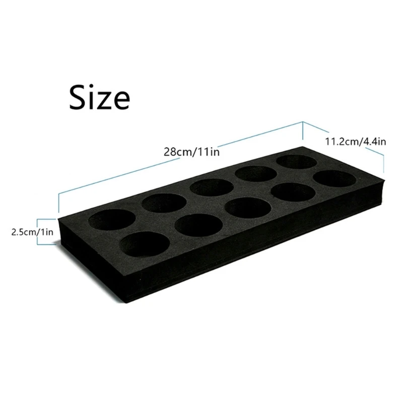 M2EE Organizzatori per caffè facili da spostare Vassoio portaoggetti per caffè Contenitore per cialde caffè in plastica adatto o