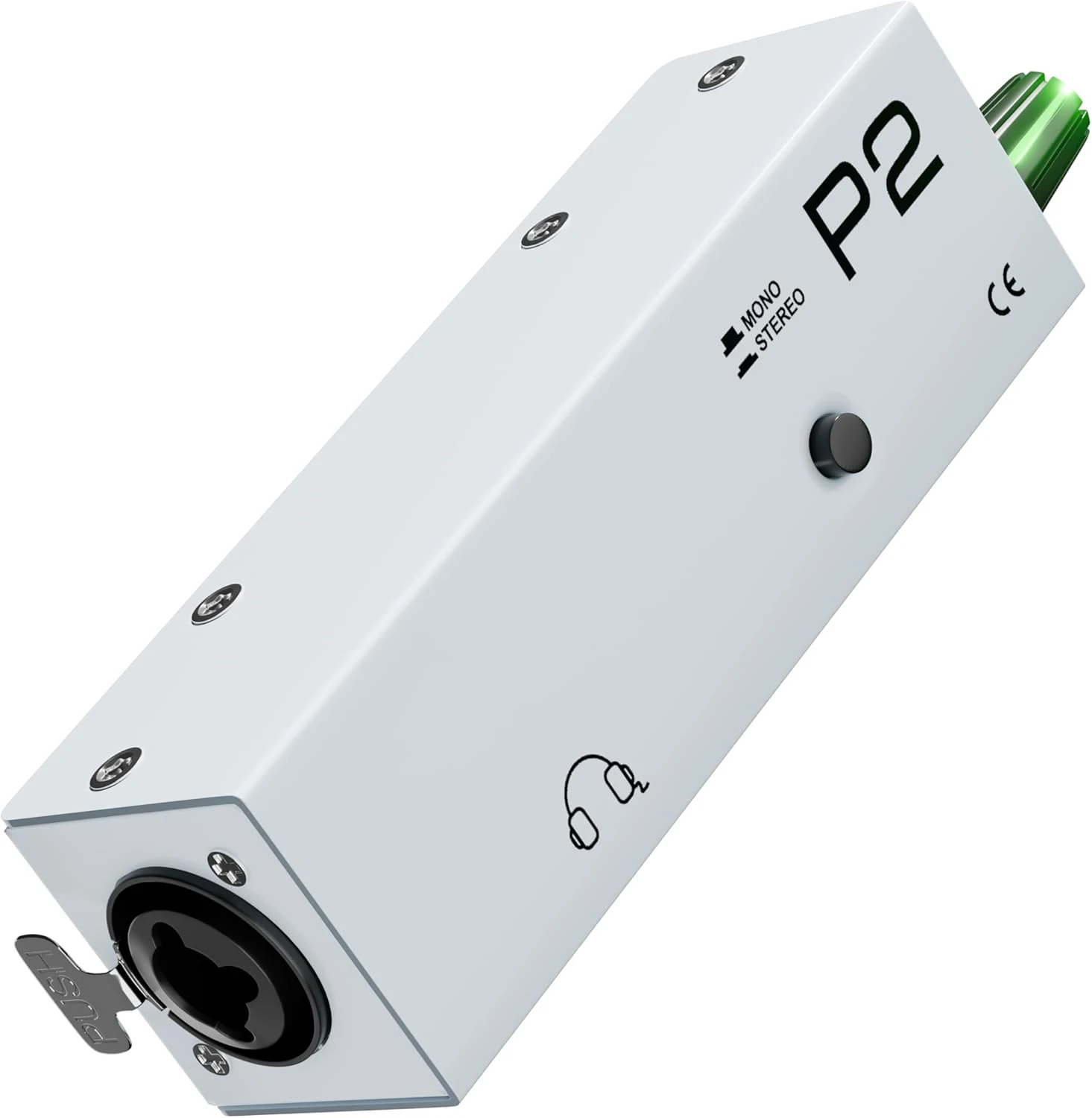 

p2 In-Ear Monitor Amplifier Built-in lithium Battery with XLR/TRS input 3.5mm output Stereo/Mono