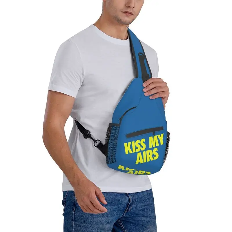 Mode Kus Mijn Airs Sling Bag Voor Reizende Heren Borst Crossbody Rugzak Schouder Dagpack